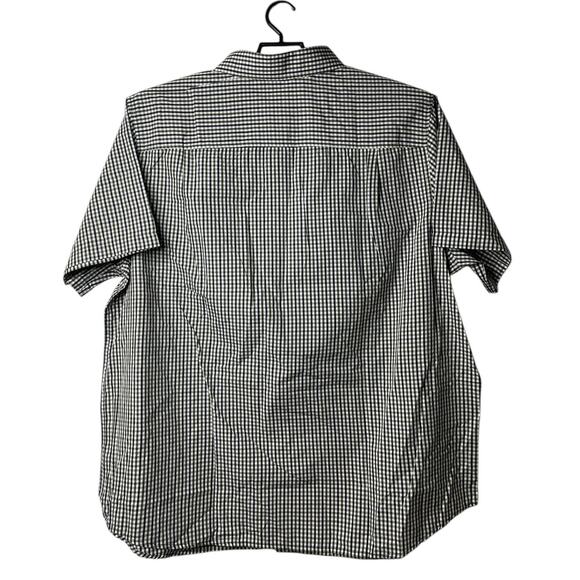 KingSize Men's Button Down Short Sleeve Checked Shirt Size 2XL Big - Picture 3 of 8